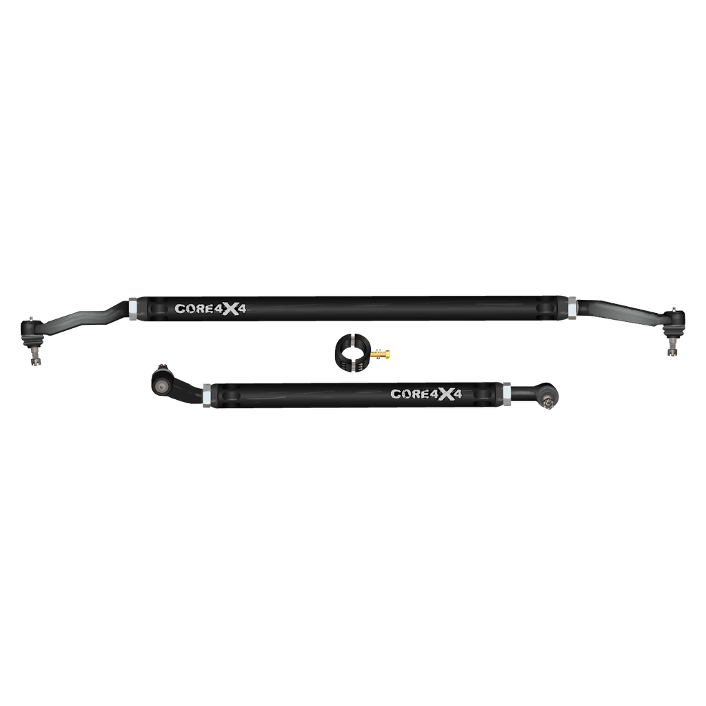 2pc Heavy-Duty Tie Rod, Drag Link Steering Kit 