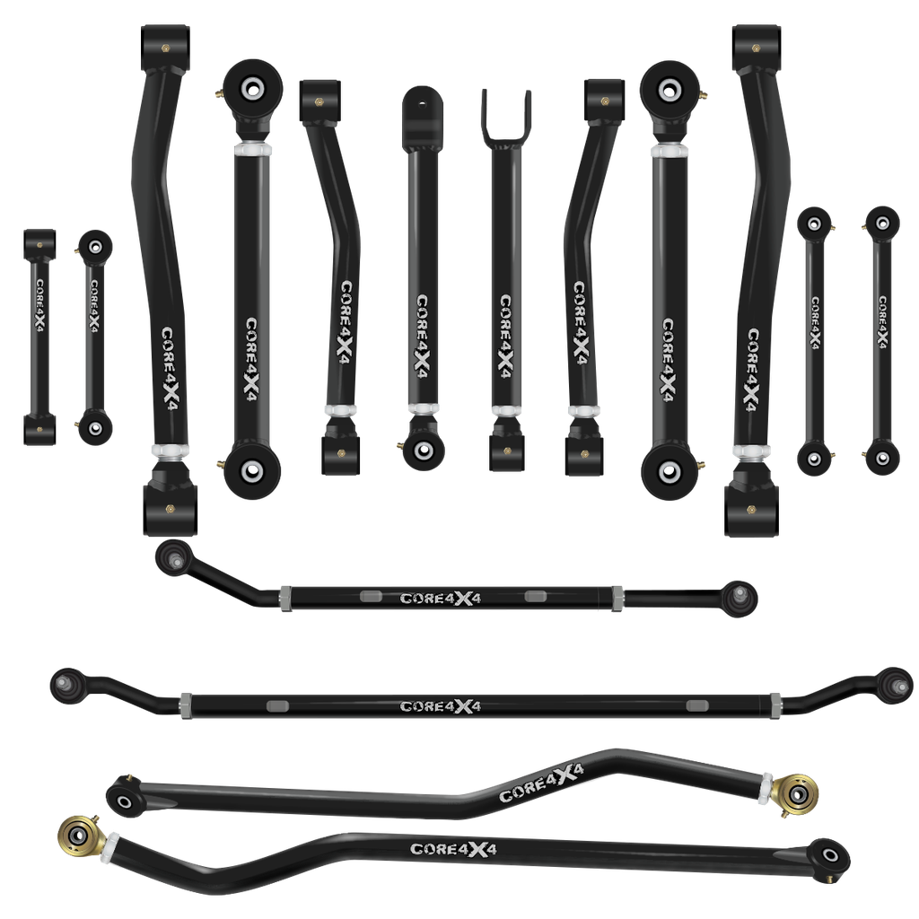 16pc Cruise Series Adjustable Control Arm, Track Bar, Steering, End Link Kit