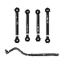 5pc Town Series Front Adjustable Control Arm, Track Bar Kit