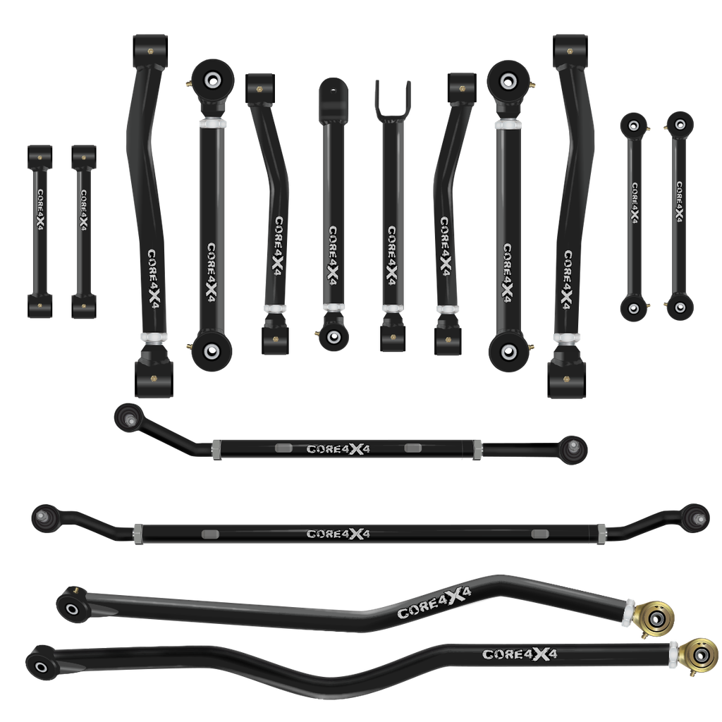 16pc Cruise Series Adjustable Control Arm, Track Bar, Steering, End Link Kit