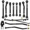 12pc Cruise Series Adjustable Control Arm, Track Bar, Steering Kit