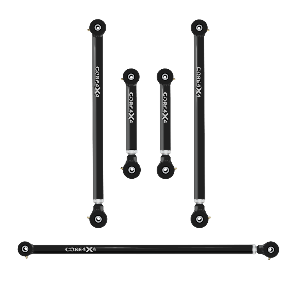5pc Cruise Series Rear Adjustable Control Arm, Track Bar Kit