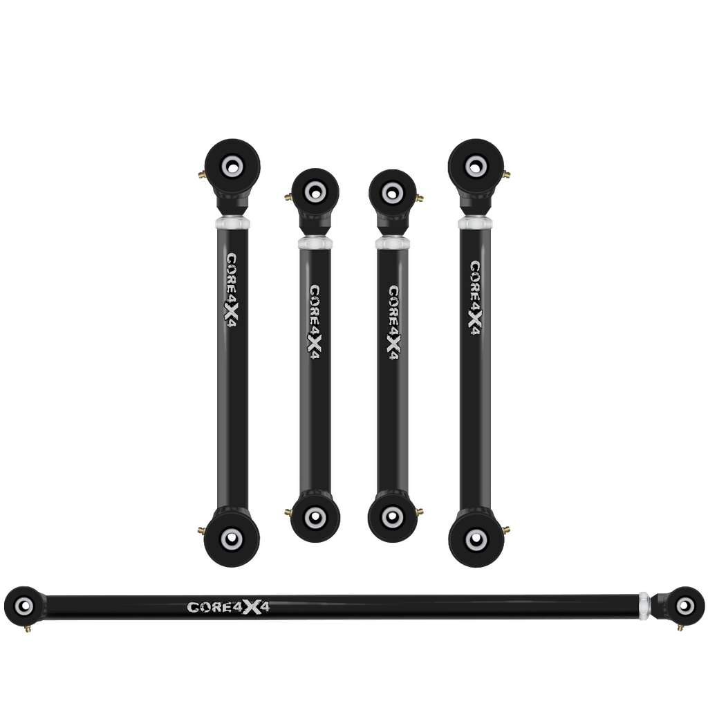 5pc Cruise Series Rear Adjustable Control Arm, Track Bar Kit