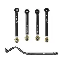 5pc Trail Series Front Adjustable Control Arm, Track Bar Kit