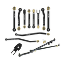 12pc Camp Series Adjustable Control Arm, Track Bar, Steering Kit
