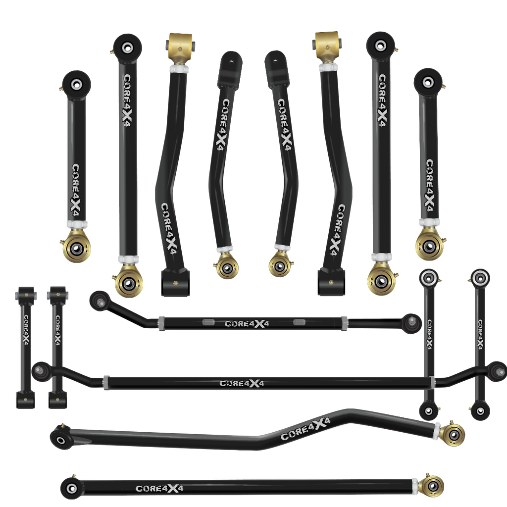 16pc Camp Series Adjustable Control Arm, Track Bar, End Link Kit