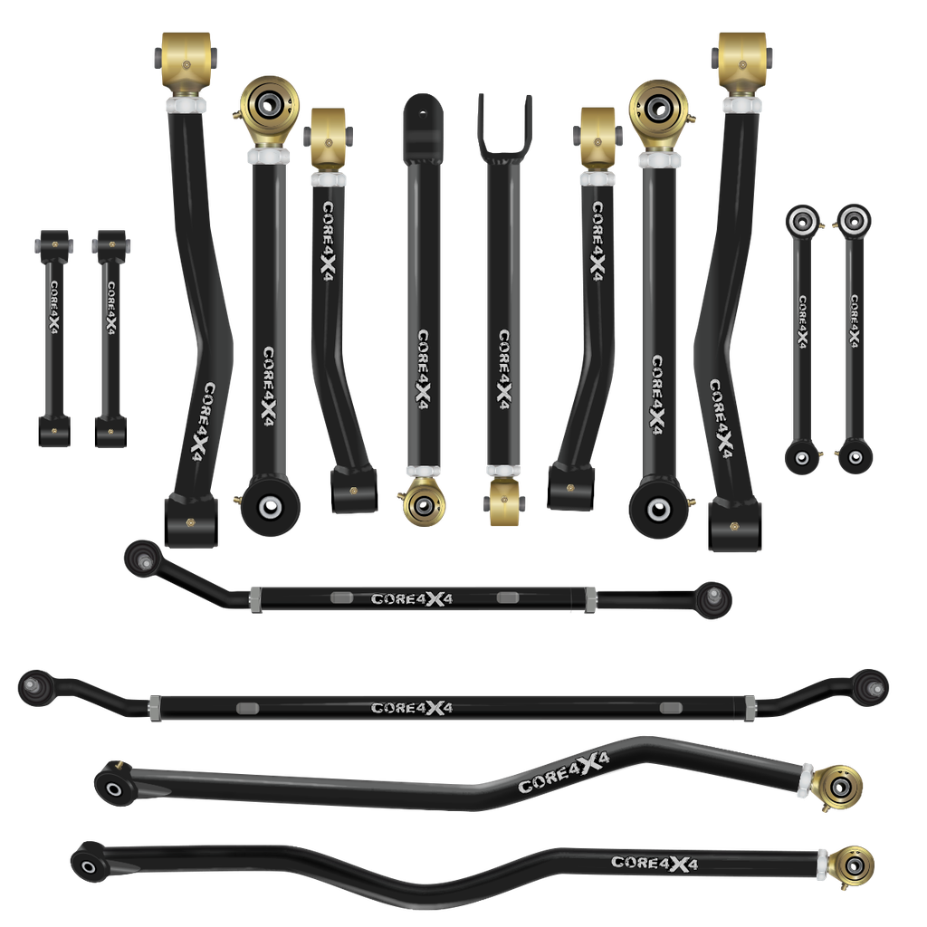 16pc Camp Series Adjustable Control Arm, Track Bar, Steering, End Link Kit