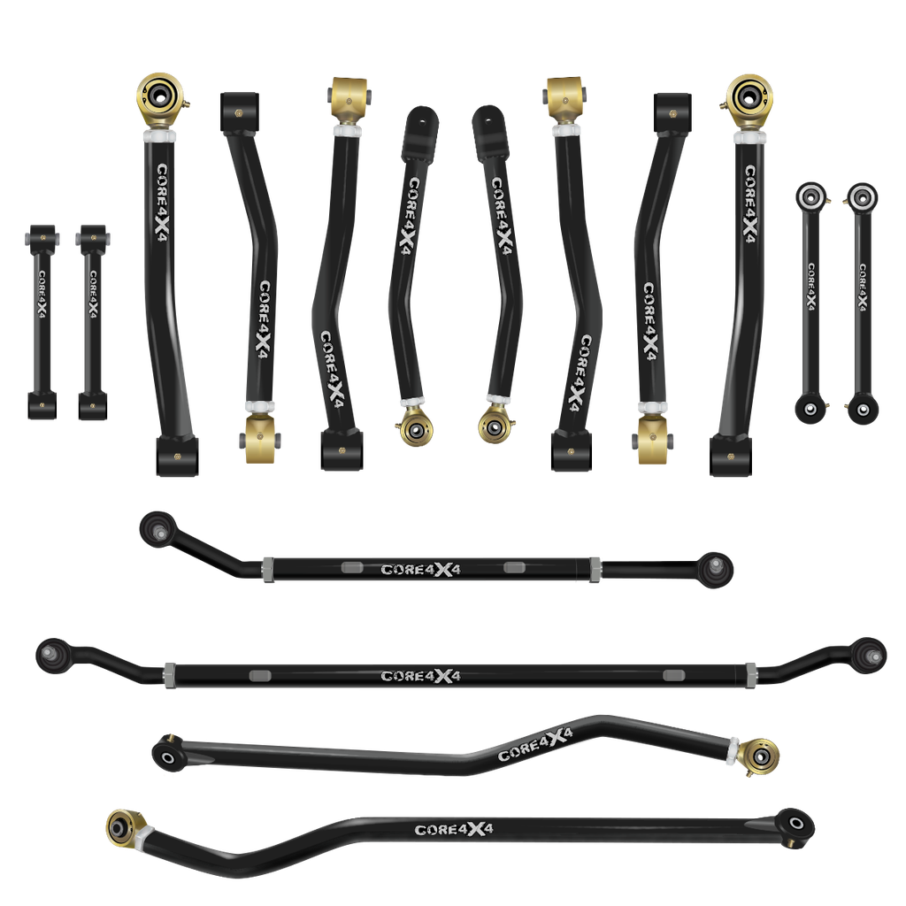 16pc Camp Series Adjustable Control Arm, Track Bar, Steering, End Link Kit