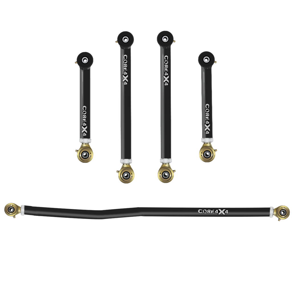 5pc Camp Series Rear Adjustable Control Arm, Track Bar Kit