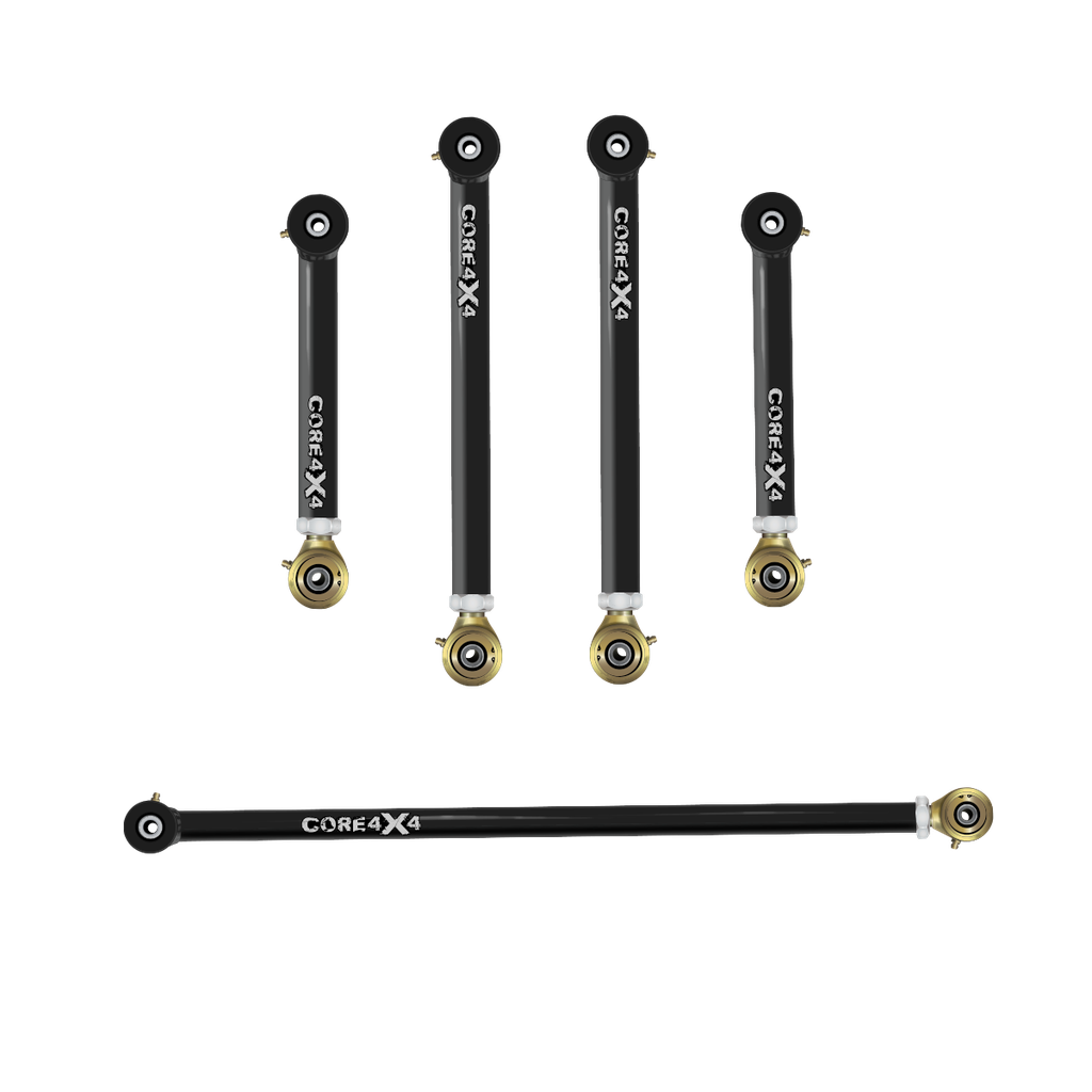 5pc Camp Series Rear Adjustable Control Arm, Track Bar Kit