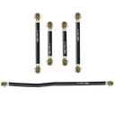 5pc Crawl Series Rear Adjustable Control Arm, Track Bar Kit