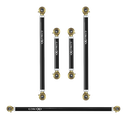 5pc Crawl Series Rear Adjustable Control Arm, Track Bar Kit
