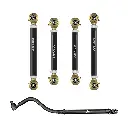 5pc Tow Series Front Adjustable Control Arm, Track Bar Kit