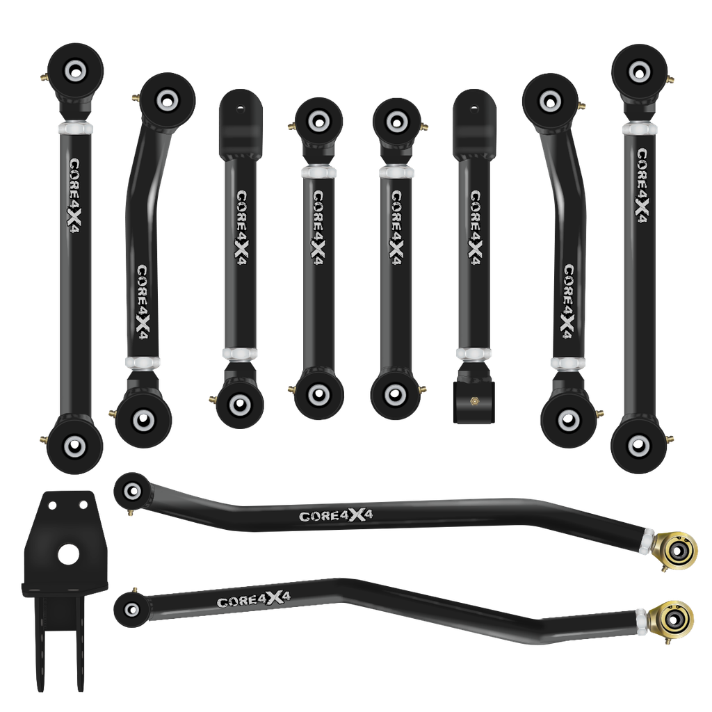 10pc Cruise Series Adjustable Control Arm, Track Bar Kit