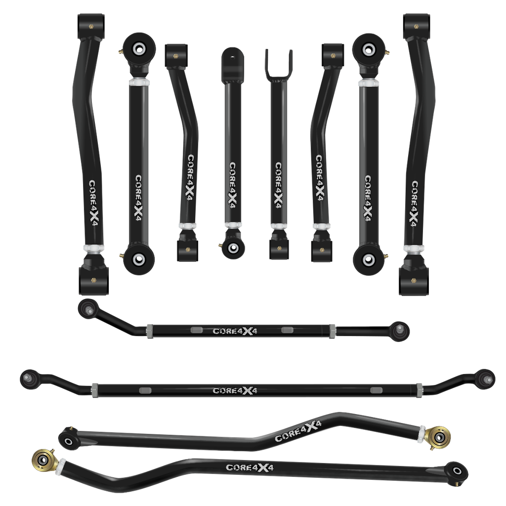 12pc Cruise Series Adjustable Control Arm, Track Bar, Steering Kit