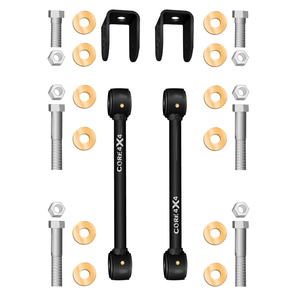 2pc Town Series Front Fixed Length End Links
