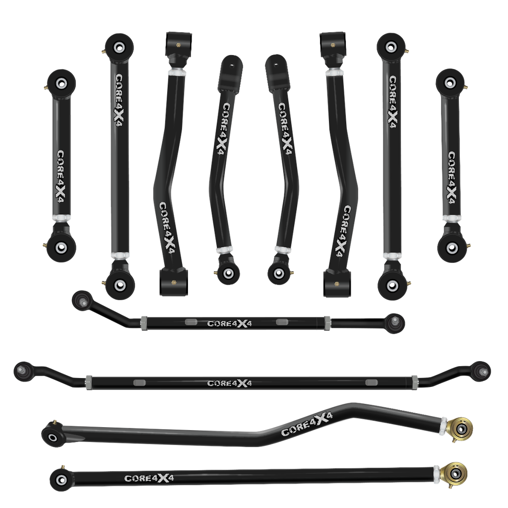 12pc Cruise Series Adjustable Control Arm, Track Bar, Steering Kit
