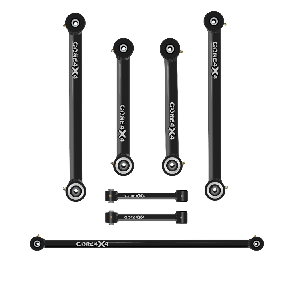 7pc Trail Series Rear Adjustable Control Arm, Panhard/Track Bar Kit