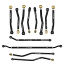 12pc Crawl Series Adjustable Control Arm, Track Bar, Steering Kit