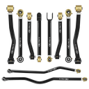 10pc Crawl Series Adjustable Control Arm, Track Bar Kit