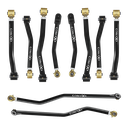 10pc Crawl Series Adjustable Control Arm, Track Bar Kit