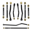10pc Crawl Series Adjustable Control Arm, Track Bar Kit