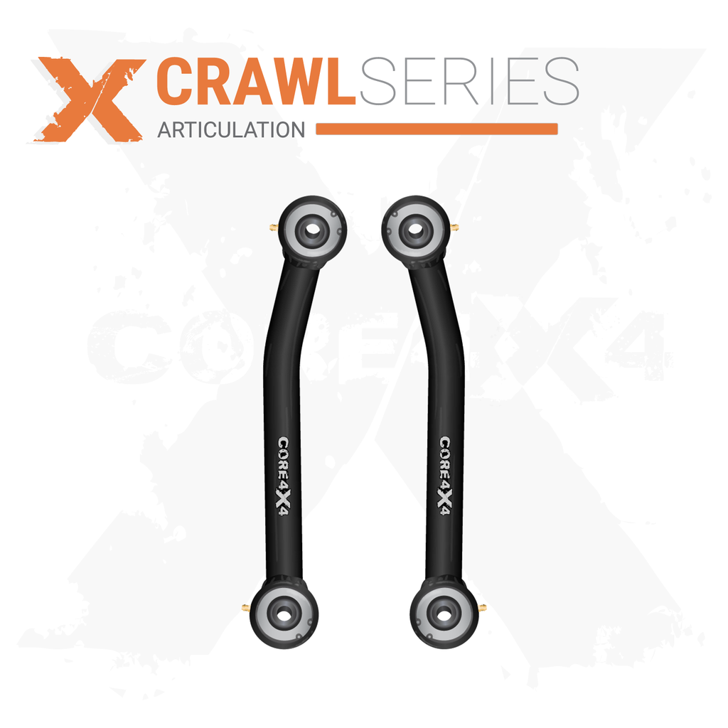 2pc Crawl Series Fixed Length Front Lower Control Arms