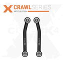 2pc Crawl Series Fixed Length Front Lower Control Arms