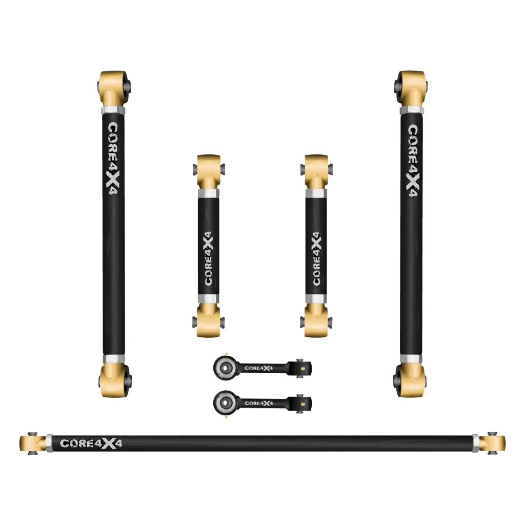 7pc Rear Adjustable Control Arms, Track Bar Kit