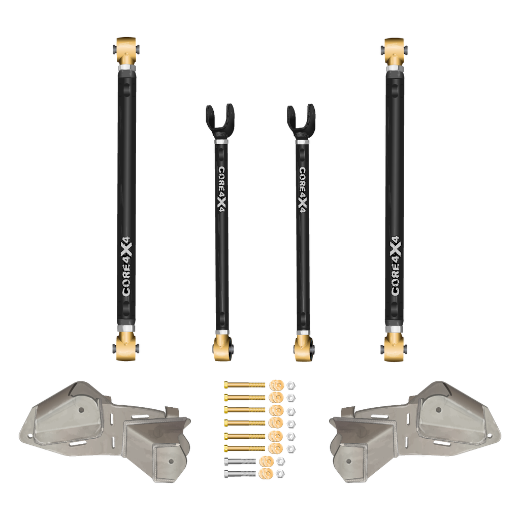 6pc Front Heavy-Duty Adjustable Long Arm Upgrade Kit