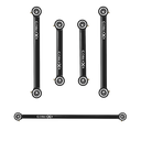 5pc Track Series Rear Adjustable Control Arm, Panhard/Track Bar Kit