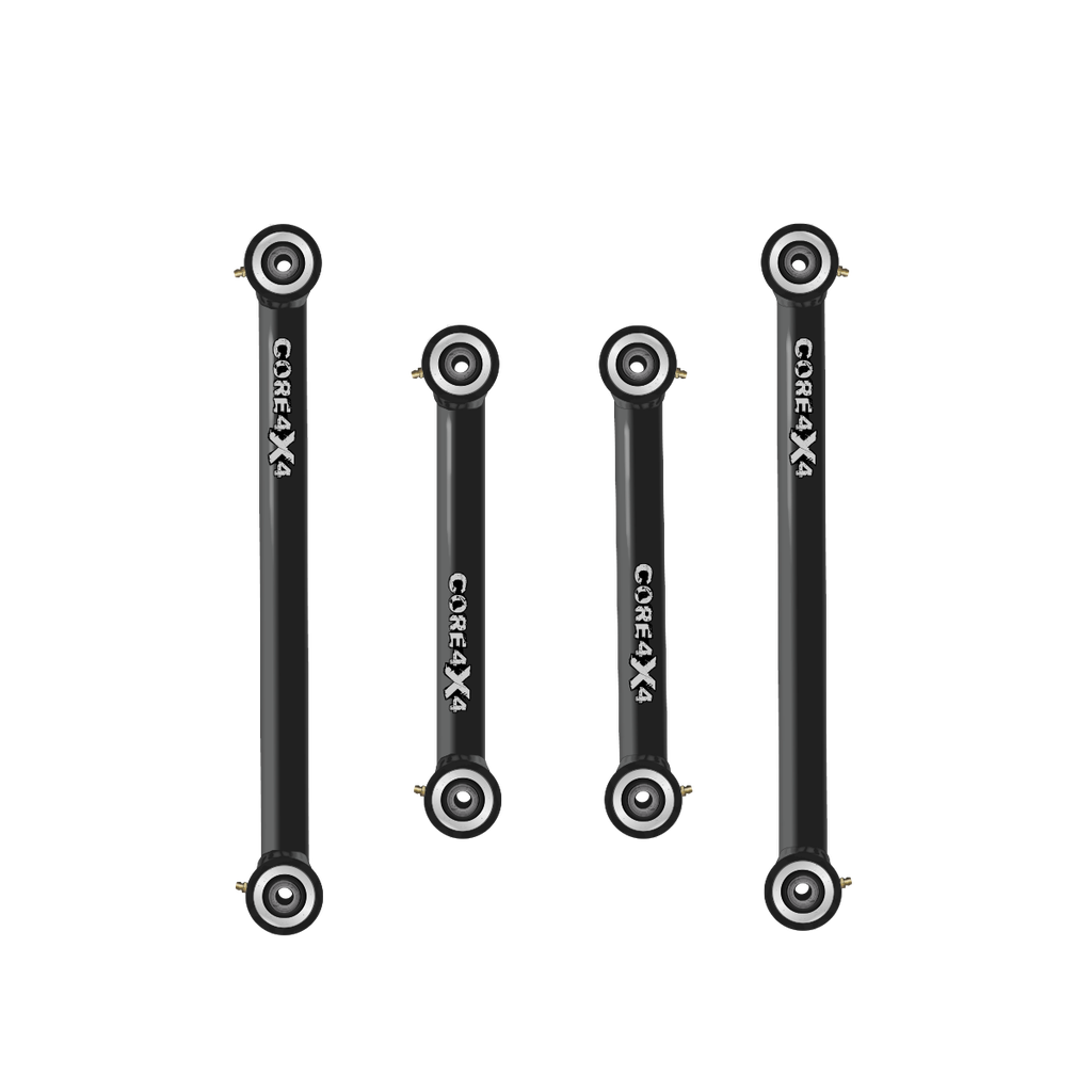 4pc Track Series Fixed Length Rear Control Arm Kit