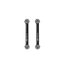 2pc Track Series Fixed Length Rear Upper Control Arms