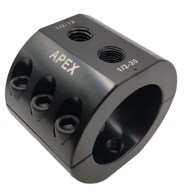 APEX Chassis Heavy Duty Stabilizer Clamp, Black, 2" ID, Universal 