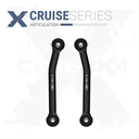 2pc Cruise Series Fixed Length Front Lower Control Arms 