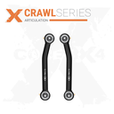 2pc Crawl Series Fixed Length Front Lower Control Arms