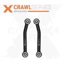2pc Crawl Series Fixed Length Front Lower Control Arms