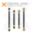4pc Rear Adjustable Control Arms Kit