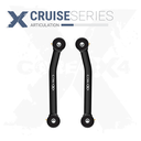 2pc Cruise Series Fixed Length Front Lower Control Arms