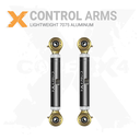 2pc Rear Upper Adjustable Control Arms