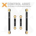 4pc Rear Adjustable Control Arm Kit