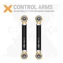 2pc Rear Upper Adjustable Control Arms