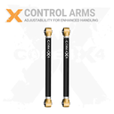2pc Rear Lower Adjustable Control Arms