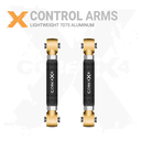 2pc Aluminum Rear Upper Adjustable Control Arms