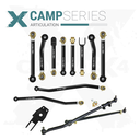 12pc Camp Series Adjustable Control Arm, Track Bar, Steering Kit