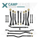 16pc Camp Series Adjustable Control Arm, Track Bar, Steering, End Link Kit
