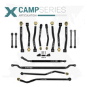 16pc Camp Series Adjustable Control Arm, Track Bar, Steering, End Link Kit