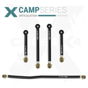 5pc Camp Series Rear Adjustable Control Arm, Track Bar Kit