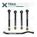 5pc Trail Series Adjustable Control Arms, Track Bar Kit