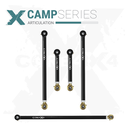 5pc Camp Series Rear Adjustable Control Arm, Track Bar Kit